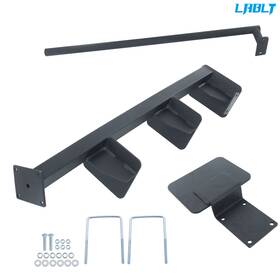 Om299484oc Lablt Universal Heavy-duty Deep Inch V Boat Trailer Steps