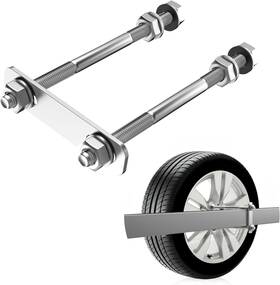 Sparetirecarrier001 Lcusepu Spare Tire Carrier 120lbs Weight Capacity Boat Trailer Silver