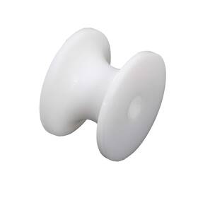 Lewmar 743683327797 Replacement 2.5 Inch Dia. Delrin Wheel For Bow Rollers White