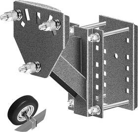 Ly-0528 Liamoy Trailer Spare Tire Mount Carrier For Utility Black