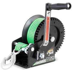 Htw01bo-1600x Linkloos Boat Winches For Trailers 1600lbs Winch With 33 Ft Strap Green Heavy D