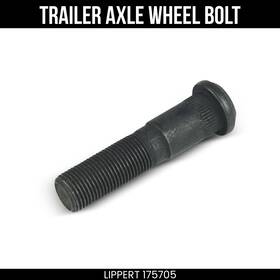 175705 Lippert Trailer Axle Wheel Bolt 5/8 In 18 Thread With 2-3/4 Shoulder