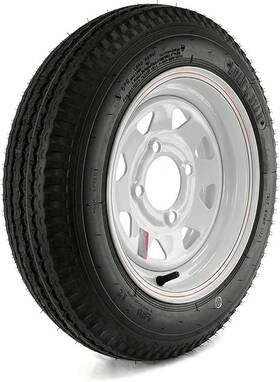 966-30552 Loadstar Bias Tire And Wheel Rim Assembly 480-12 4 Hole Ply