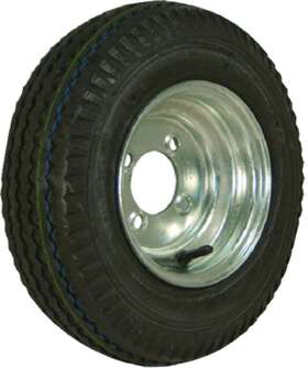 400-8 Loadstar Tires 30010 Tire 480/400-8 Inch Galvanized Wheel Rim 4 Hole K371 Trailer Jetski