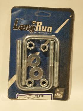 86318 Long Run Run/tie Down Trailer Products U-bolts 3/8-16x2
