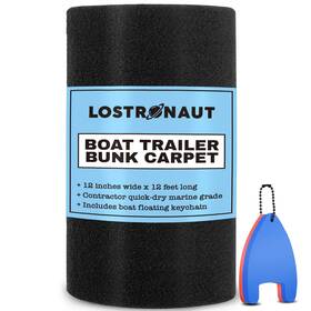 Lostronaut 850009620415 Boat Trailer Bunk Carpet - 12 Inches X Feet Roll Contractor Grade Marine