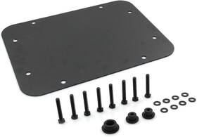 Ap-033 Lvoup Aluminum Tailgate Spare Tire Carrier Delete Filler Plate Cover With Rubber