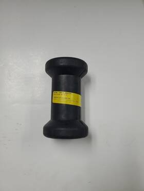 7-1875 Marpac 5 Inch Width Boat Trailer Black Molded Rubber Spool Roller - 5/8 Hole