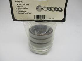 90503 Martin Wheels Trailer Bearing Kit Tapered Roller Bearings For 1-1/4 Inch Spindle