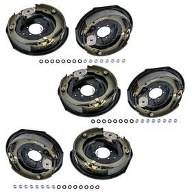 K23-180-00 Maxpeedingrods Gd7z6y 3 Pairs Electric Trailer Brake 12 Inch X 2 Self-adjusting Assembly