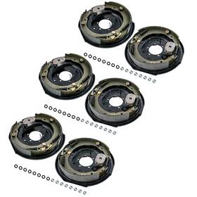 Gi1x8k Maxpeedingrods 3x 12 Inch X 2 Electric Trailer Brake Assembly 5200 6000 7000 Axle Fit For Dexter