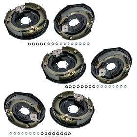 Wq65xb Maxpeedingrods 6pcs 12 Inch X 2 Electric Trailer Brake Assembly 5200 6000 7000 Axle For Dexter