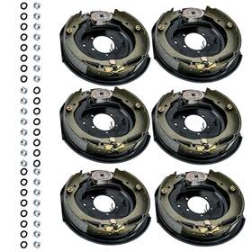 Xbw3u5 Maxpeedingrods 3pairs 12 Inch X 2 Electric Trailer Brake Assembly 5200 6000 7000 Axle For Dexter