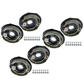 Z1g9f5 Maxpeedingrods Electric Trailer Brake 12 Inch X 2 Assembly For 7000 Lbs Axle -3 Pair Set