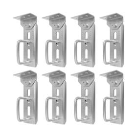 8pcs-swivelbunkbracketkit Mcckle Boat Trailer Bunk Brackets 8 Inch Pcs Galvanized Swivel Top Bracket Kit W