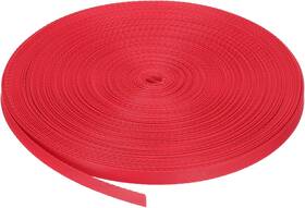 Mea240604ee001494 Meccanixity Flat Nylon Webbing Strap 3/8 Inch 50 X Yards Red