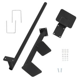 998830 Menbager New Boat Trailer Steps 3 Step Ladder With Handle Non-slip For Universal Boats