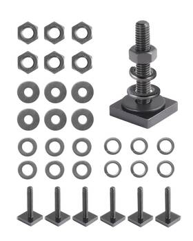Qm-bol-14 Moroinriz T Slot Bolts For Roof Rack Cross M6-1 35mm Long 4mm Thick M6x35mm 6pk