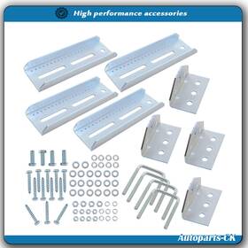 Ack2963070 Munirater 8 Inch Galvanized Swivel Top Bunk Bracket Kit With Hardware For Boat Trailer 2x3 4