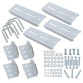 Aud98160d Munirater 4 8 Inch Galvanized Swivel Top Bunk Bracket Kit With Hardware For Boat Trailer 2 3