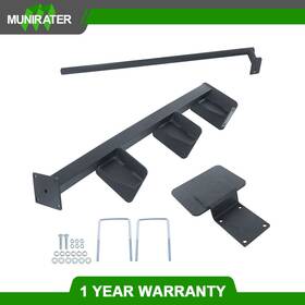 Mr2595528m Munirater Heavy-duty Deep Inch V Boat Trailer Steps With Handle Universal Fit For New Trailers