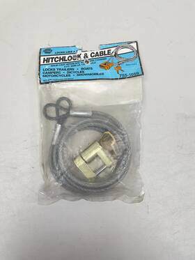 755-1059 Napa Hichlock And Cable 6 Ft 3500 Pound With 2 Keys Marine Boat