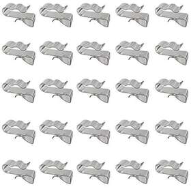 Natikon 060902670522 Trailer Frame Wire Clips Stainless Steel Cable Organization For Fishing