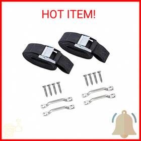Opiytou 746608798481 78ftft Battery Tie Down Strap Box Hold Lashing Straps Kit With Stain