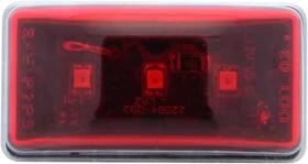 Mcl95rs Optronics 2909052 Marker Light Red Led 2 Inch Length With Stainless Steel Base