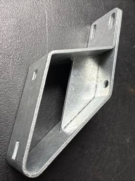 100032 Out Of The Box Parts Boat Trailer Spare Tire Carrier Mounts Up And Away Galvanized