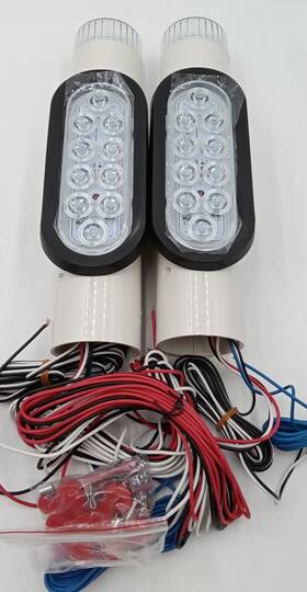 H1113 Partsam Boat Trailer Lights Brand New
