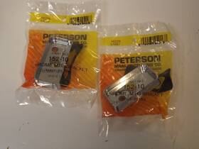 152-10 Peterson Mfg Chrome Marker Light Mounting Bracket With Gasket Pack Of 2
