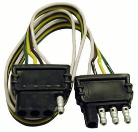 Peterson Manufacturing 044464967400 V5401 4-way To Flat Extension Harness - 30 Inch