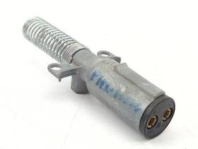 15-336 Phillips Heavy Duty Dual Pole Plug Trailer Connector With Cable Guard