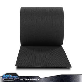 Ult-250305-16 Pit66 9 Inch X 50ft Ribbed Bunk Carpet / Marine Boat Trailer Runners Outdoor - Black