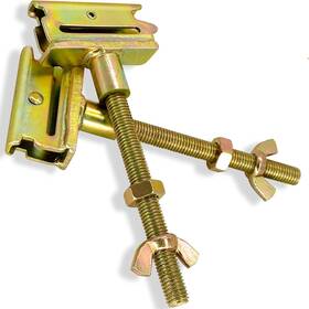 Porohom 765420143507 2 Pack E Track Spare Tire Holder Mount For X-track Tie Down Gold
