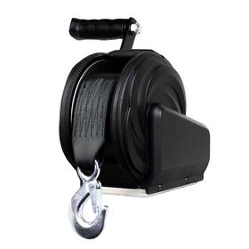 21400-w-1400-8-b-r Powerwinch Select Series Winch 1 400lb 8 Inch Crank Arm - Carbon Black