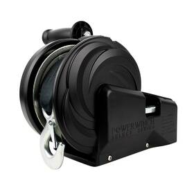 21400-w-2500-6-b-r Powerwinch Select Series Winch 2500lb 2 Speed 6 Inch Crank Arm