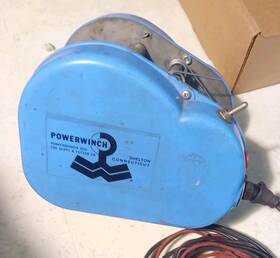 Pw512 Powerwinch Vtg Boat Trailer Winch Single Line Pull Made In Usa