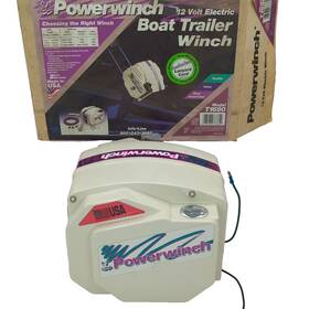 Powerwinch T1650 Boat Trailer Winch For 14-17 Powerhead Only No Power Cord