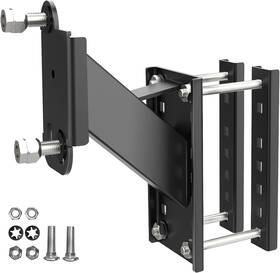 Bytj01-4.75 Qualward Spare Tire Carrier Bracket For Trailer Powder Coat