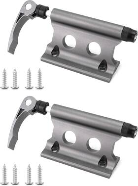 Dg32047 Qwork Aluminum Alloy Bike Block Fork Mount With Quick-release Lever - Silver