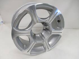 9648110r1 Ranger Boat Trailer Rim 1 2600 Lbs 15 Inch X 7 Dot - T Silver Marine