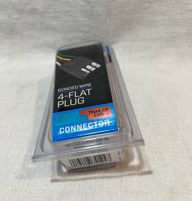 74124 Reese New In Package Towpower 4 Flat Plug Trailer End Connector 12 Inch