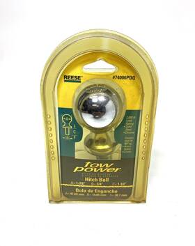 74006pdq Reese Hitches Tow Power 1 7/8ftft X 3/4ftft 1/2ftft Trailer Hitch Ball 2000lb