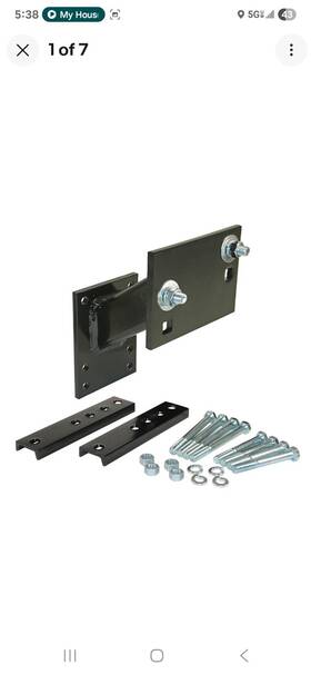 Rhsc-20 Rigid Hitch Hi-mount Trailer Spare Tire Carrier - Made In U.s.a