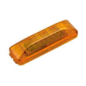 Rp-1274a Roadpro Marker Light 3.75 Inch X 1.25 Amber 12 Le Ds