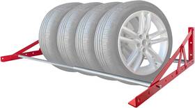 Rbtc-0519 Roblock Adjustable Tire Rack Wall 31&apos &apos -56&apos Length-red