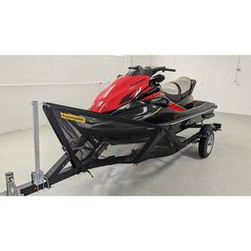 Rgd-74792 Rockgard Semi-universal Mesh Fabric Small Black Trailer Boat Bow Guard