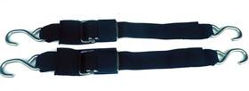Ssqrtd4 Rod Saver Stainless Steel Quick Release Buckle 2 Inch X 4ft Tie-down - Pair New S29